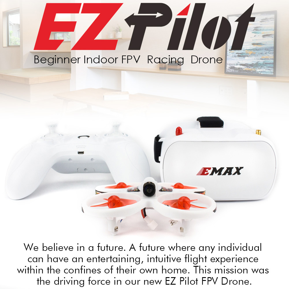 Eachine Drone E010 - EMAX-Mini داخلي FPV سباق بدون طيار