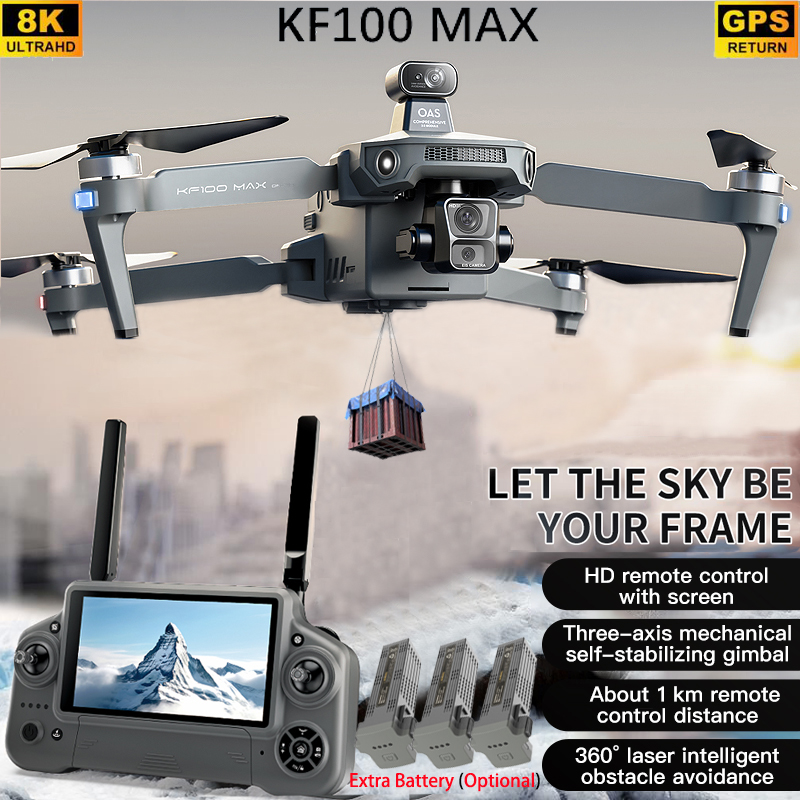 Drone Thermal Imaging - KF100 MAX GPS الطائرة بدون طيار