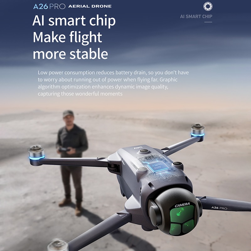 طائرة بدون طيار A26 Pro مزودة  - مراجعة Drone Thermal Imaging وسعره
