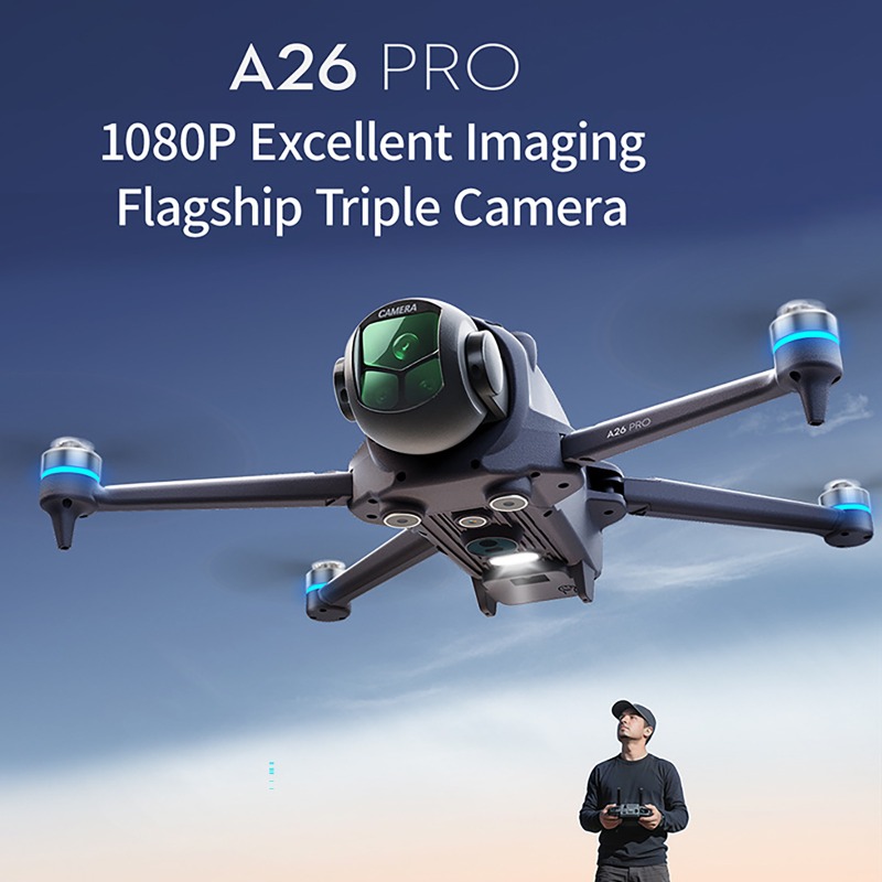 طائرة بدون طيار A26 Pro مزودة  - مراجعة Drone Thermal Imaging وسعره