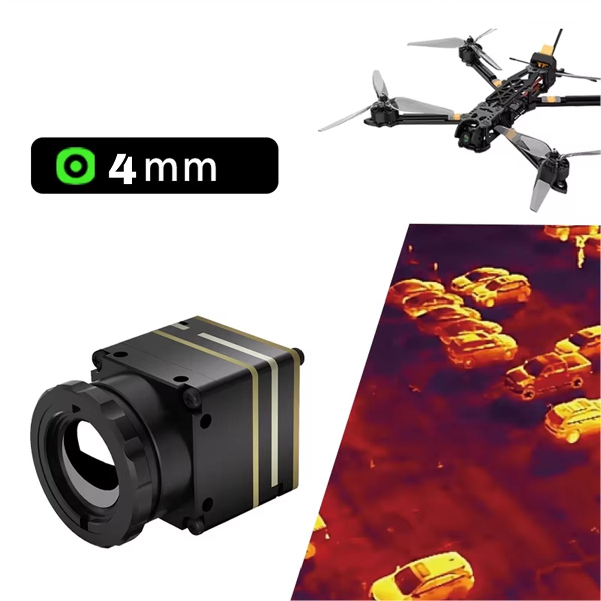 وحدة تصوير حراري بالأشعة تحت ا - مراجعة Drone Thermal Imaging وسعره