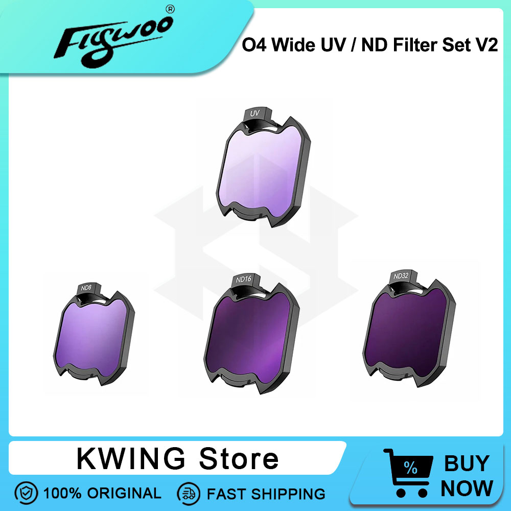 مجموعة فلاتر Flywoo O4 Wide UV - مراجعة Drone Ndvi وسعره