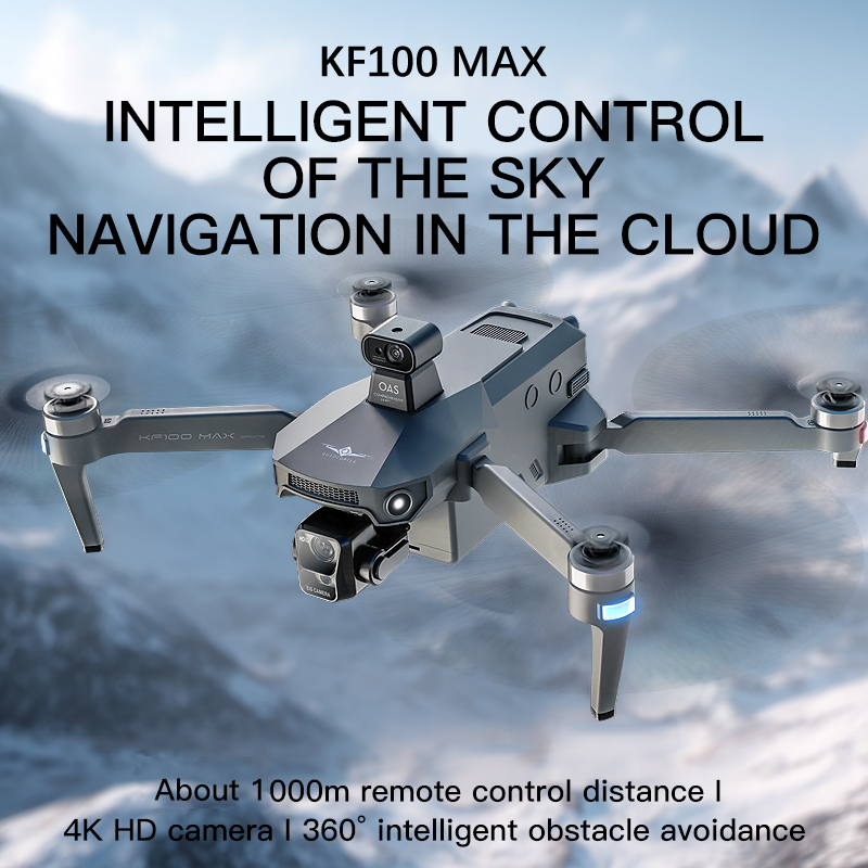 KF100 MAX GPS الطائرة بدون طيا - مراجعة Drone Thermal Imaging وسعره