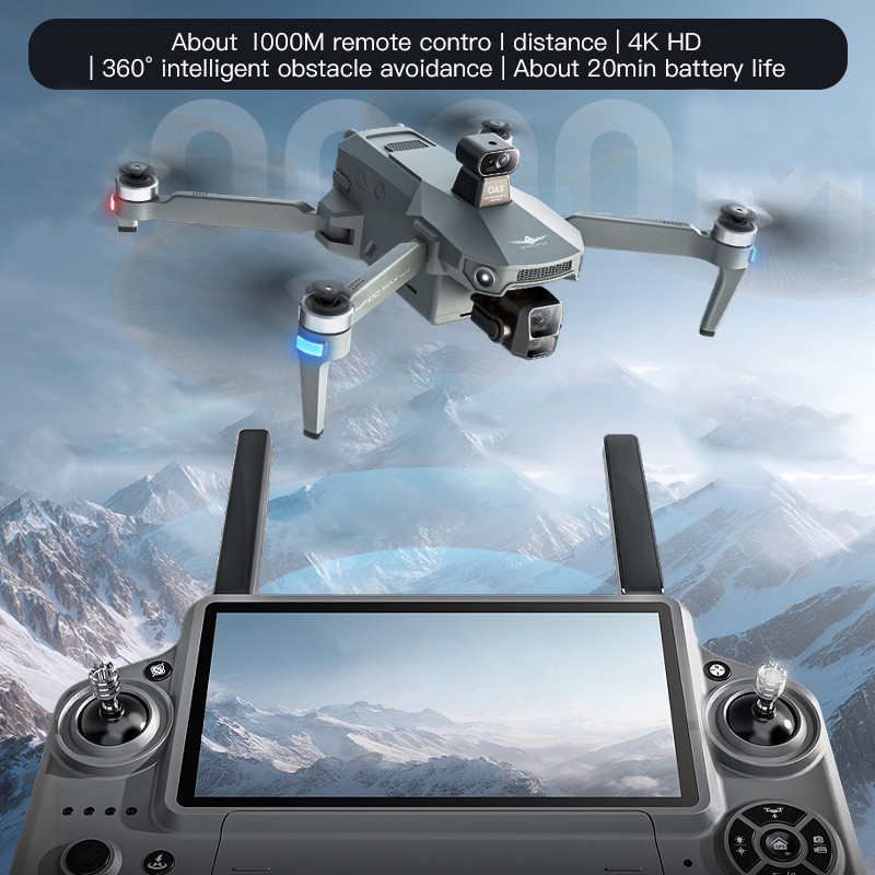 KF100 MAX GPS الطائرة بدون طيا - مراجعة Drone Thermal Imaging وسعره