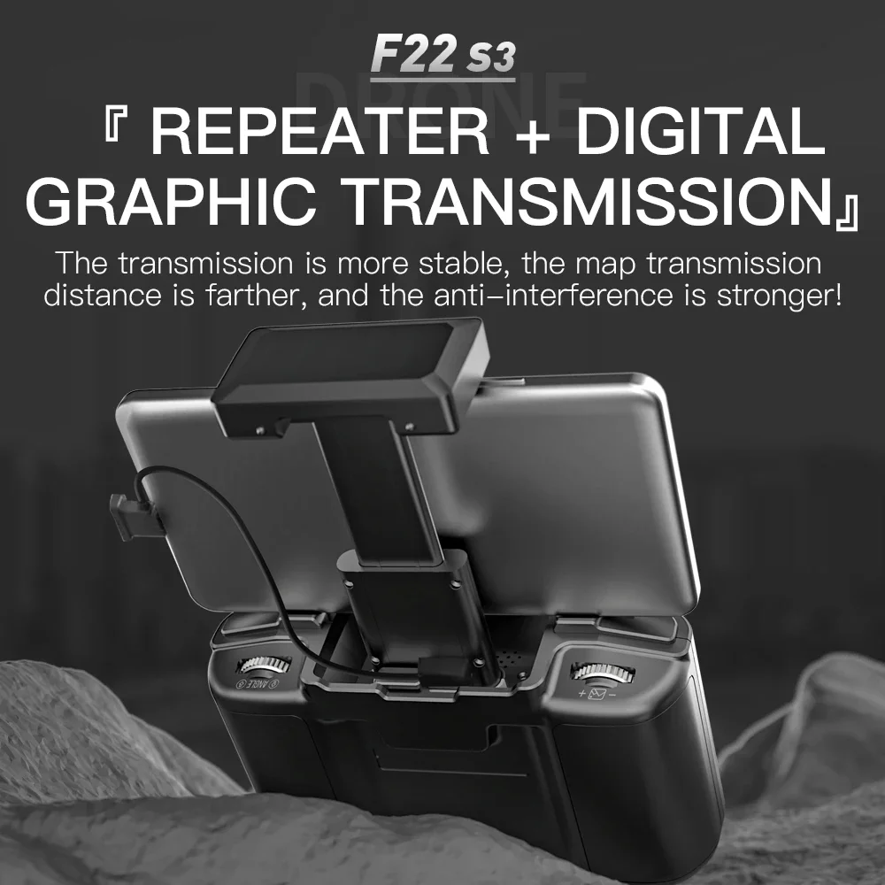طائرة SJRC F22 S3 pro القابلة  - مراجعة Drone Surveying وسعره
