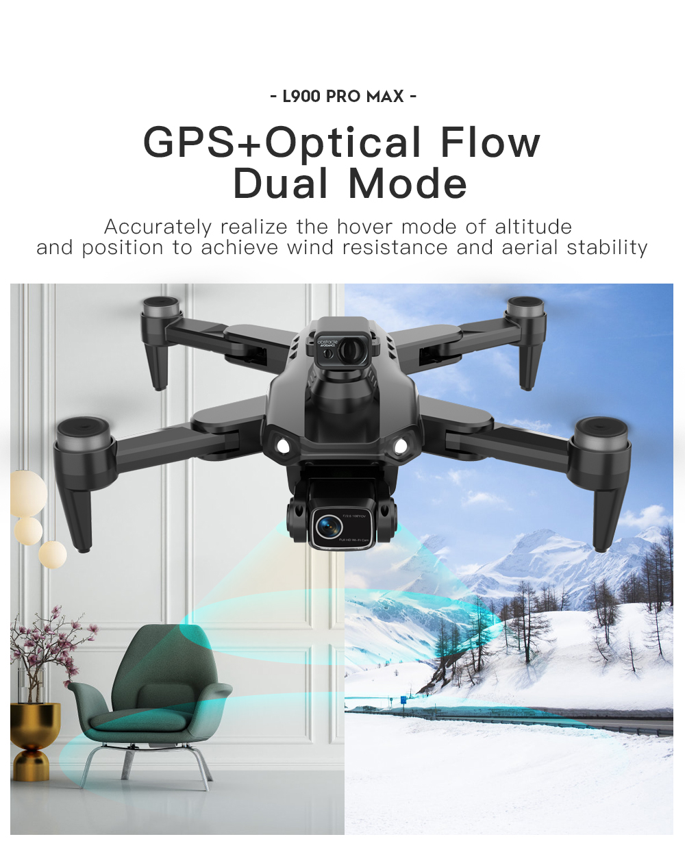 طائرة بدون طيار LYZRC L900 PRO - مراجعة Drone Mapping وسعره